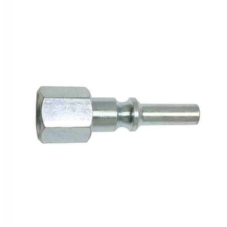 INTERSTATE PNEUMATICS 1/4 Inch Lincoln Series Coupler Plug x 1/4 Inch Female NPT, PK 6 CPL440-D6